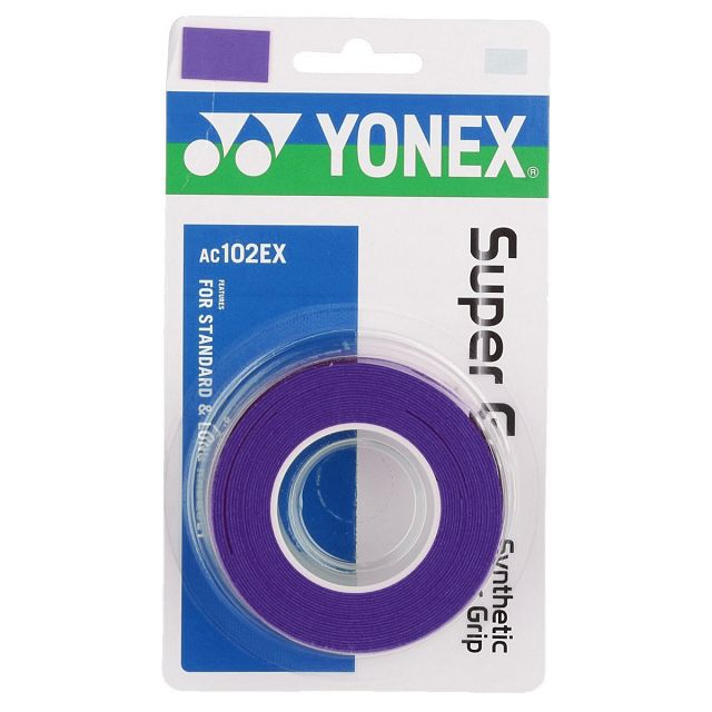 Yonex AC 102 EX Super Grap 3Pack Violet